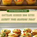 Delicious cottage cheese egg bites served as a nutritious snack