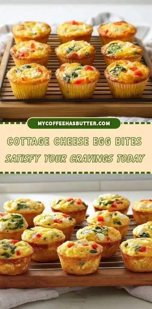 Delicious cottage cheese egg bites served as a nutritious snack