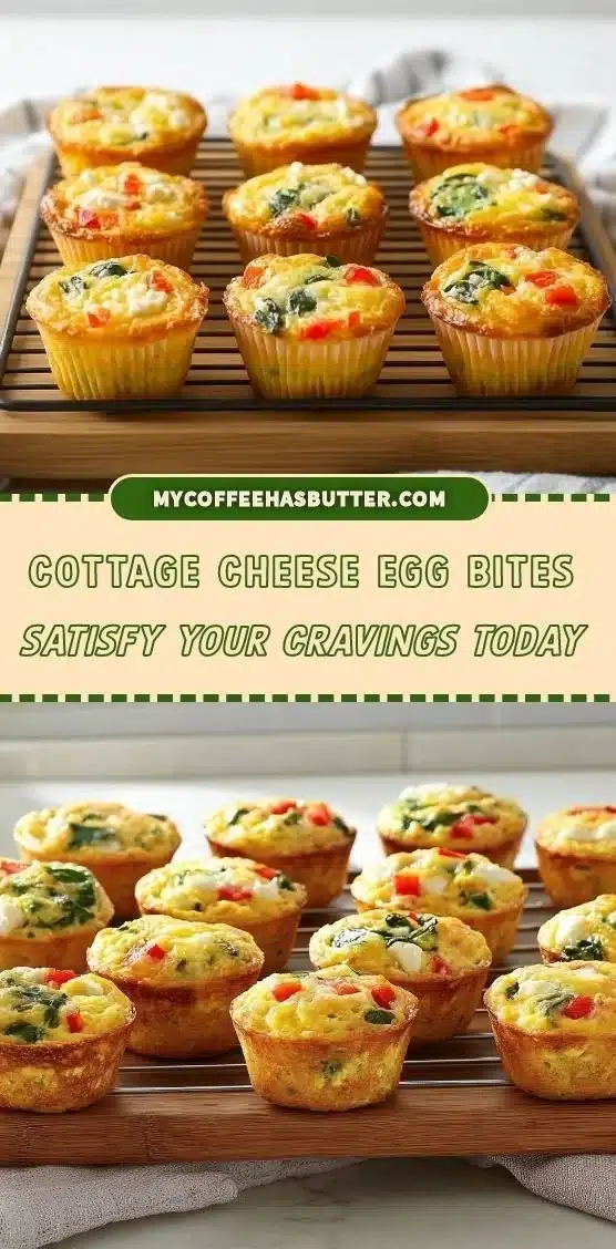 Delicious cottage cheese egg bites served as a nutritious snack