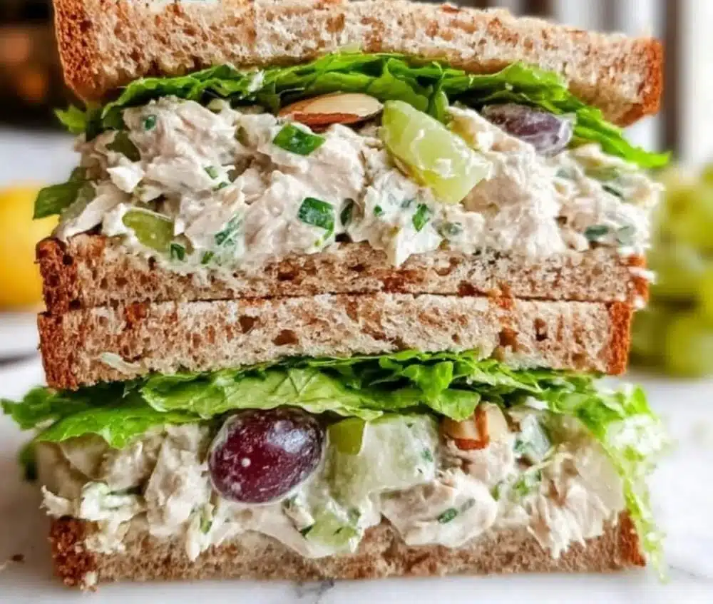 High protein chicken salad for weight loss recipe and preparation