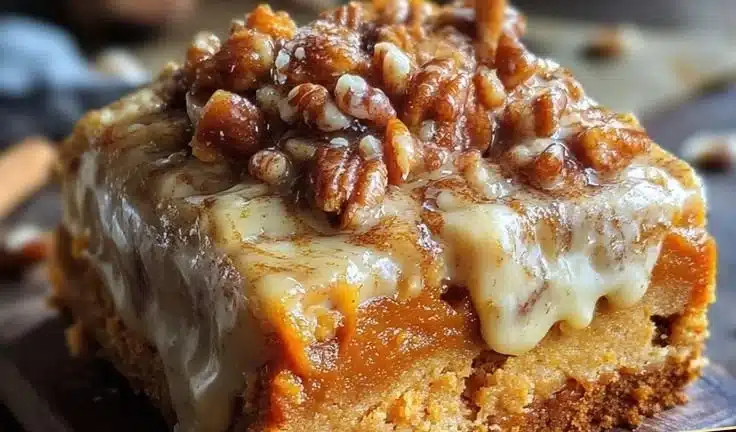 Moist Sweet Potato Honeybun Cake with a rich honey glaze and sweet potato flavor
