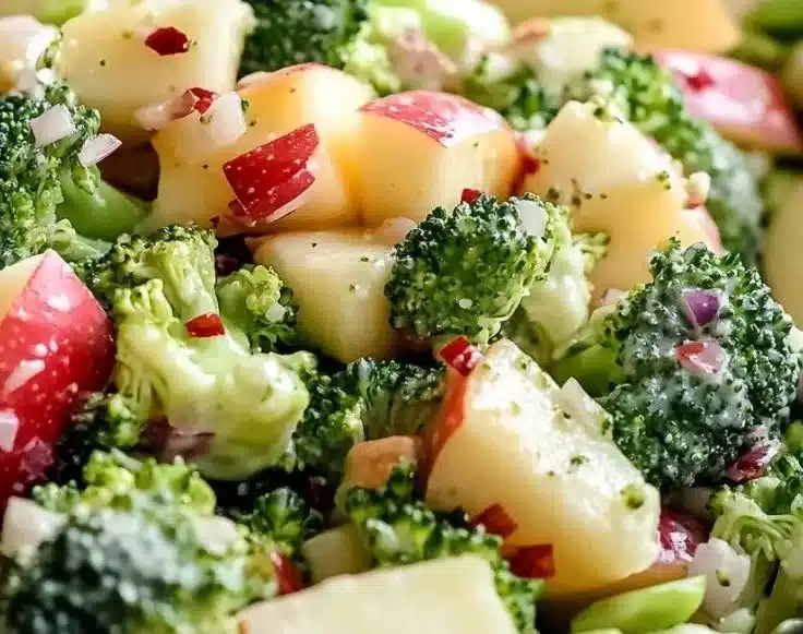 Honeycrisp Apple Broccoli Salad
