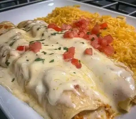 Queso Chicken Enchiladas for a Quick and Cheesy Dinner Delight