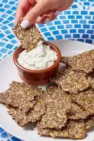 4-Ingredient Seed Crackers