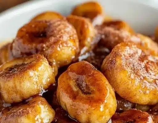 Cinnamon Fried Bananas