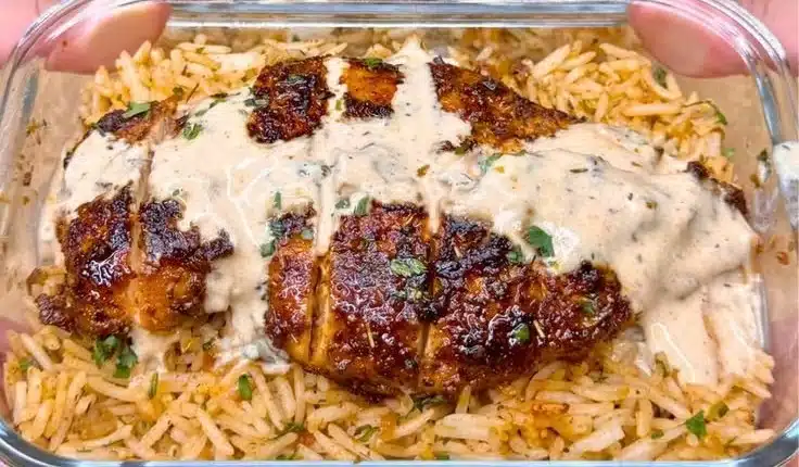 Creamy Cajun Chicken and Rice Bowls