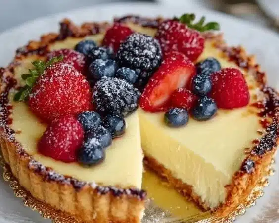 French Lemon Cream Tart
