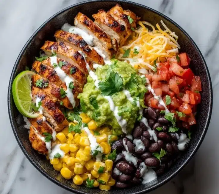 High Protein Taco Bowl