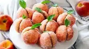 Delicious Italian Peach Cookies arranged on a plate