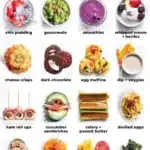 Assorted keto snacks including nuts, cheese, and low-carb chocolate