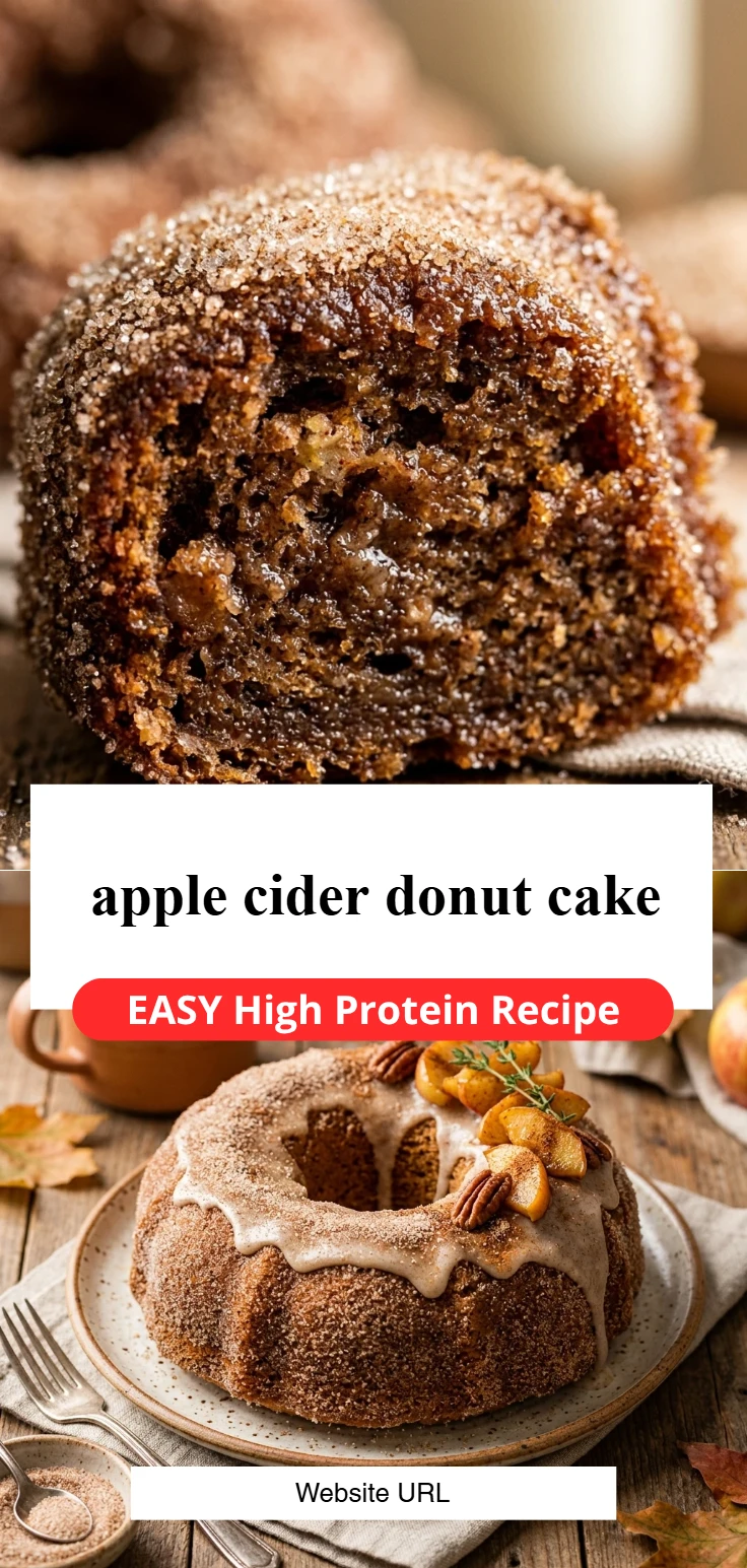 apple cider donut cake