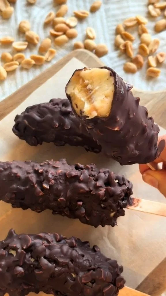 Delicious homemade banana ice cream served in a bowl