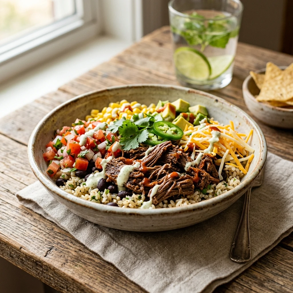 Beef Burrito Bowl