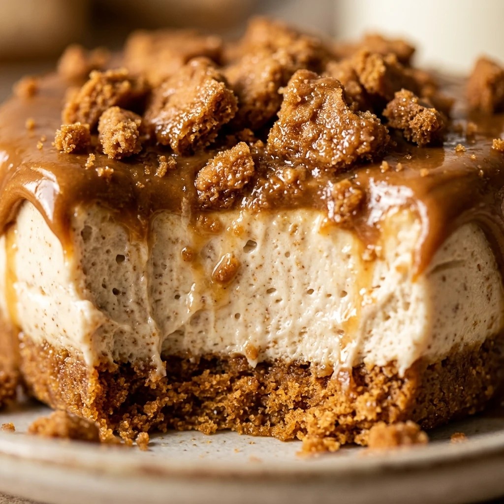 biscoff cheesecake no bake