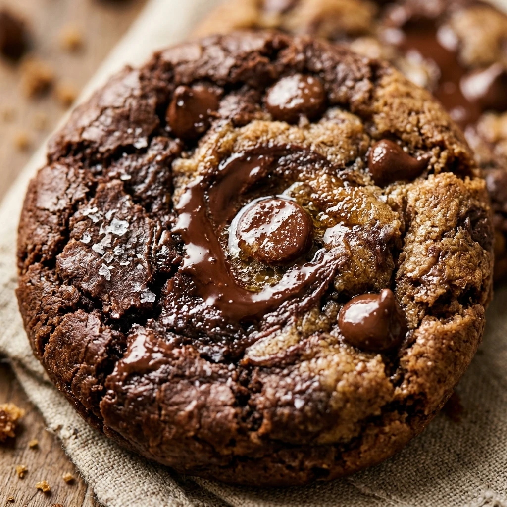 Brownie Swirl Cookies