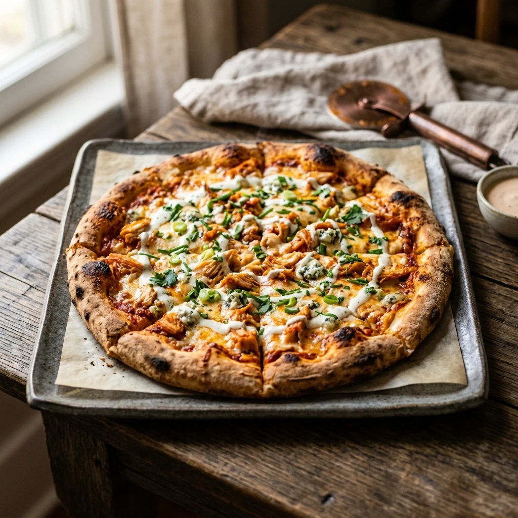 Buffalo Chicken Pizza