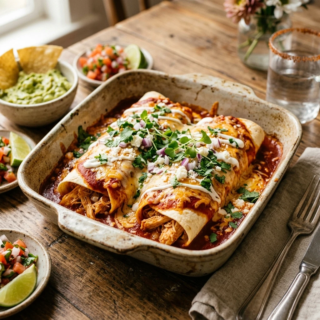 Chicken Enchiladas