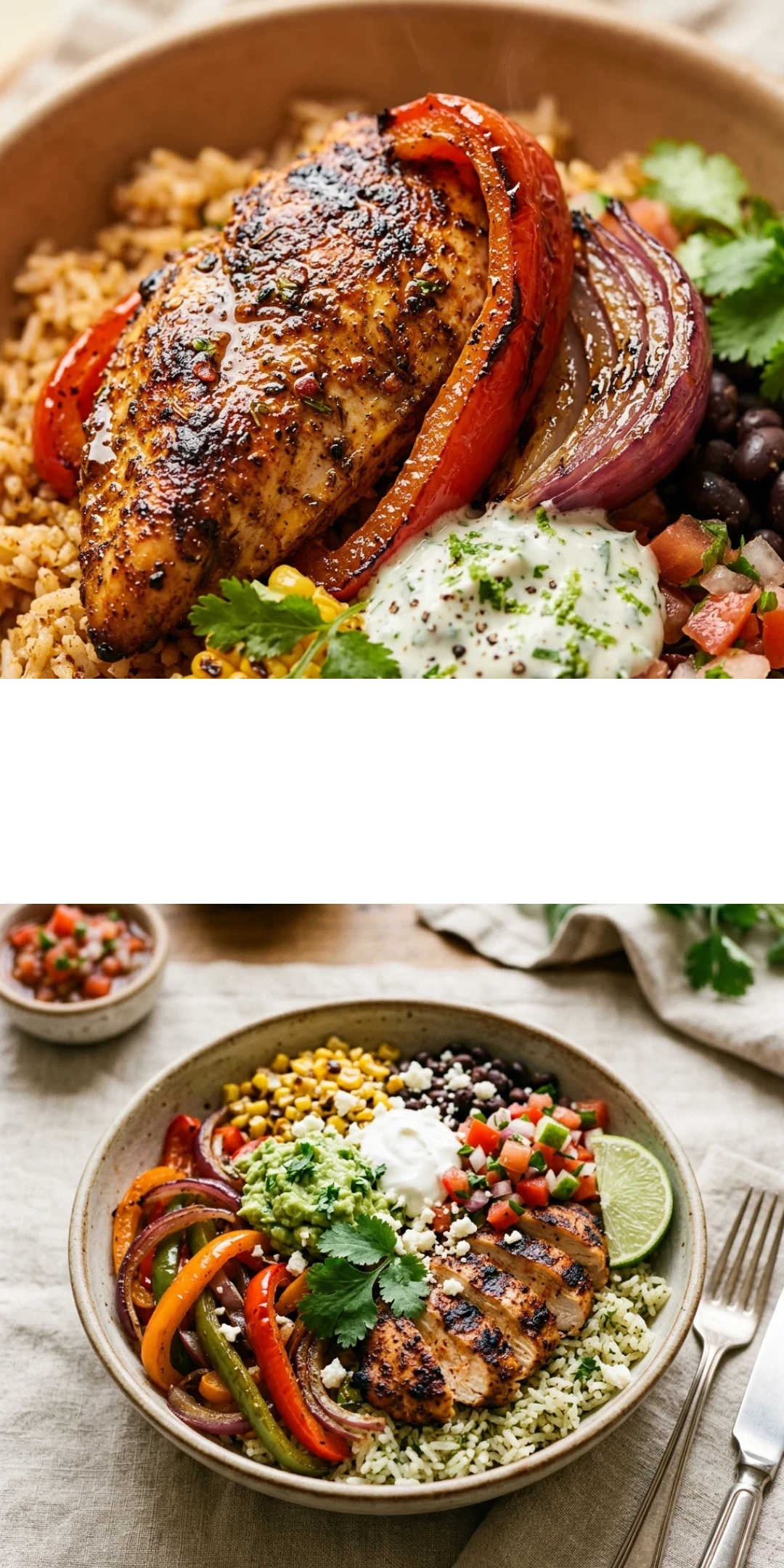 Chicken Fajita Bowl