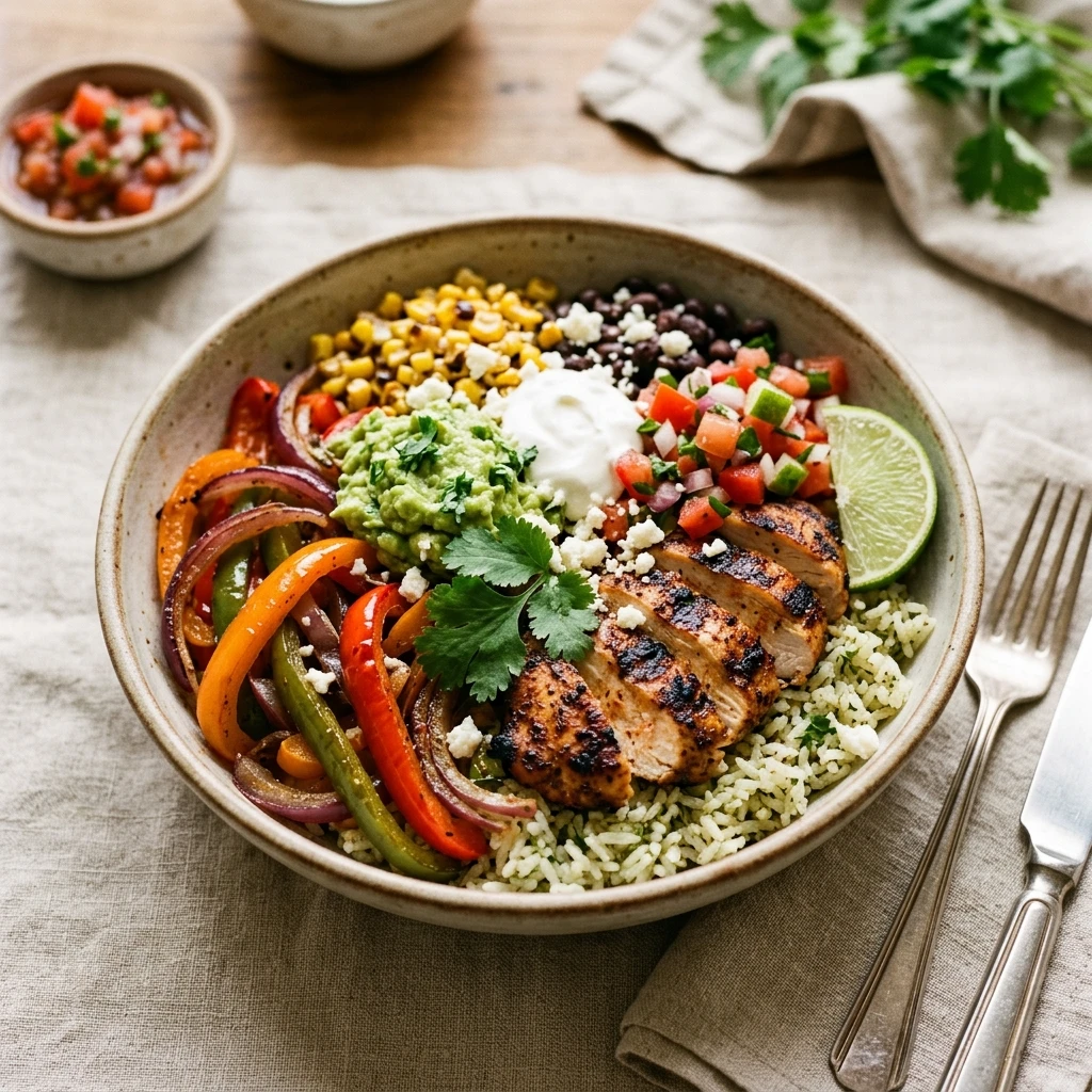 Chicken Fajita Bowl