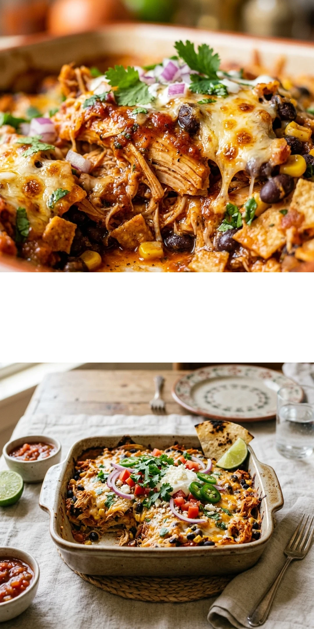 Chicken Taco Casserole
