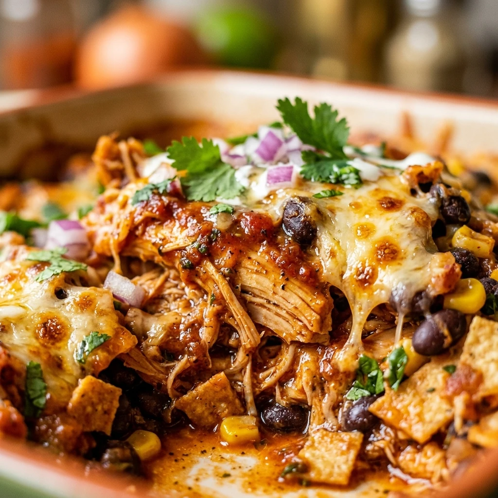 Chicken Taco Casserole