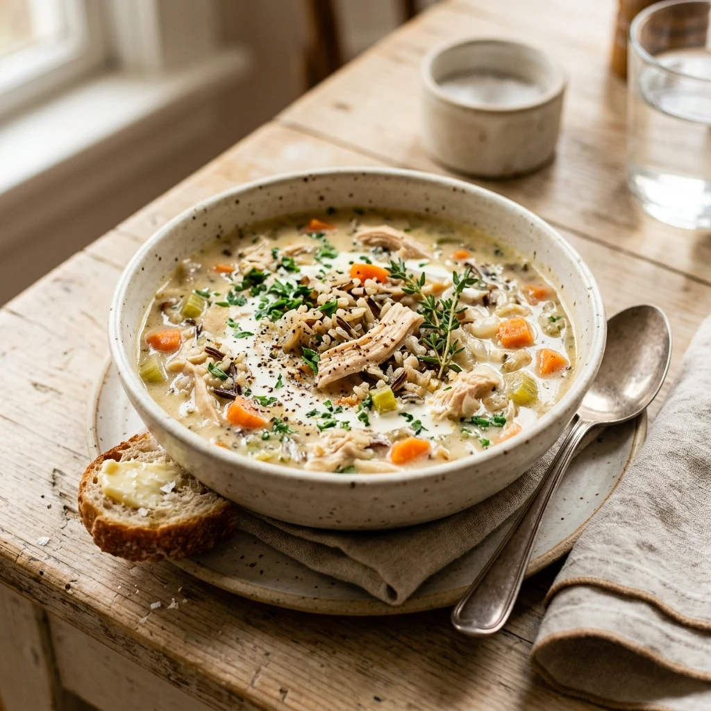 chicken wild rice soup