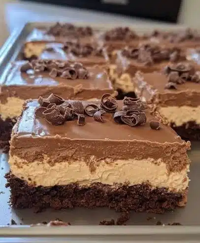 Chocolate Peanut Butter Dream Bars