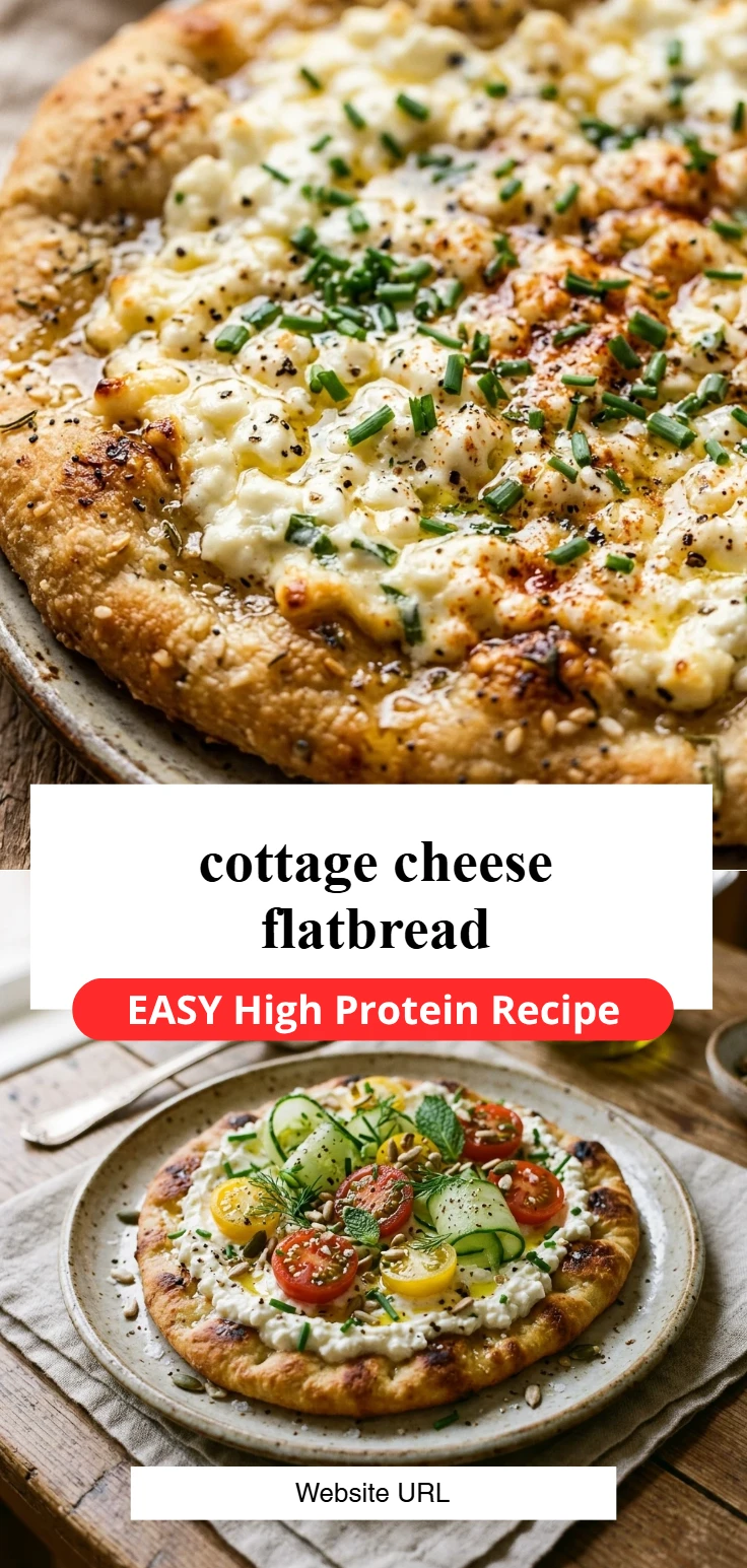 cottage cheese flatbread