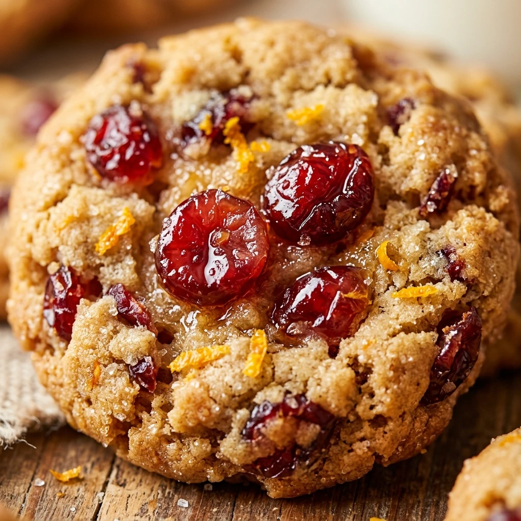 cranberry orange cookies