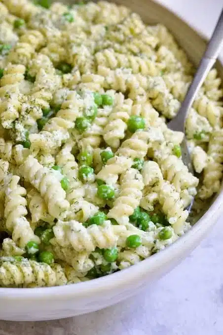 Creamy Cucumber Pasta Salad