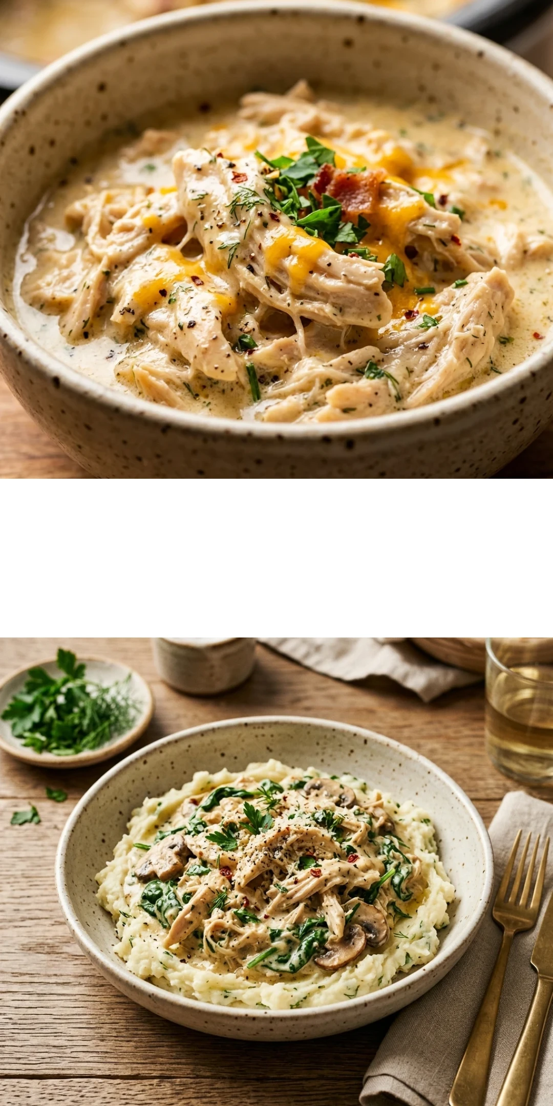 Crockpot Creamy Ranch Chicken