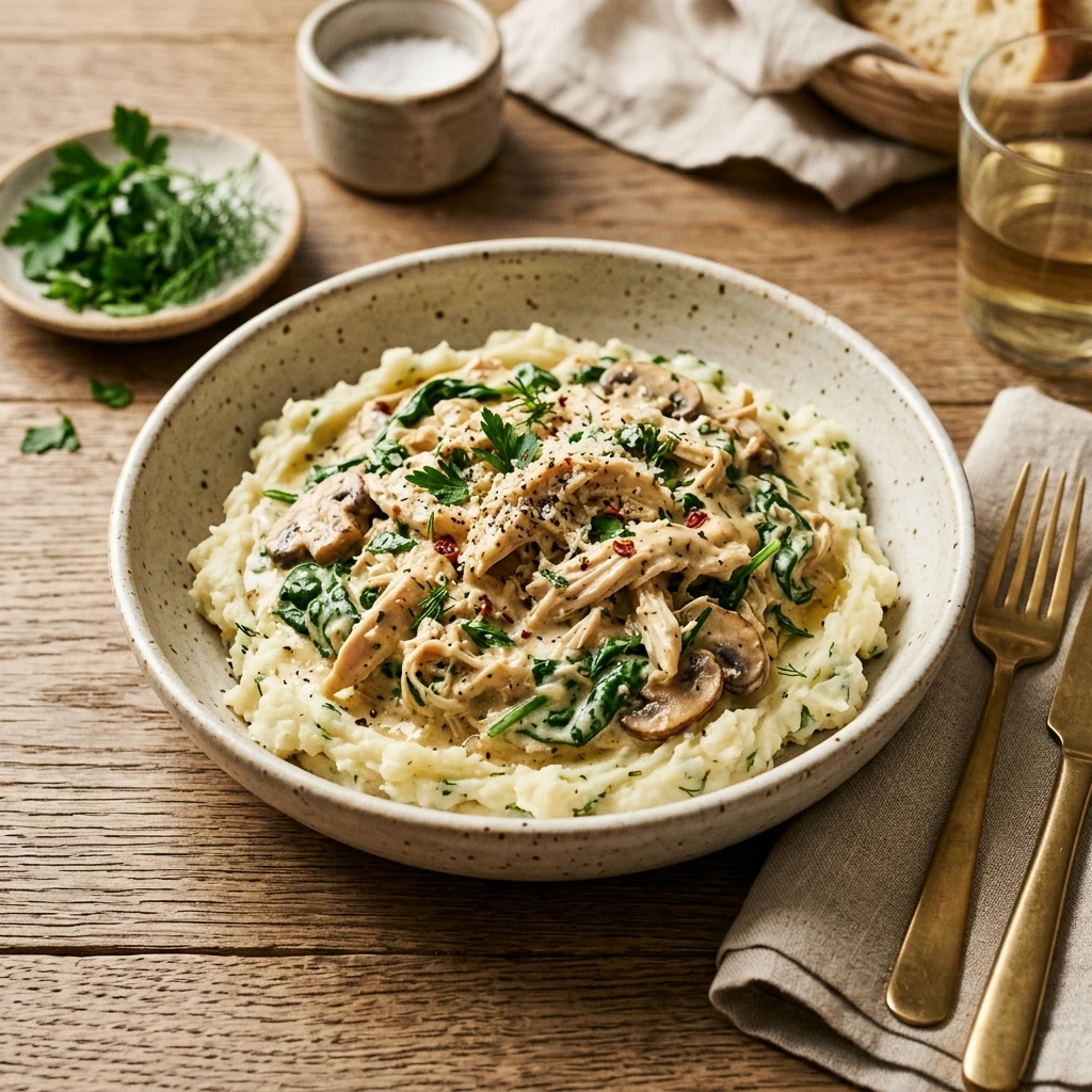 Crockpot Creamy Ranch Chicken