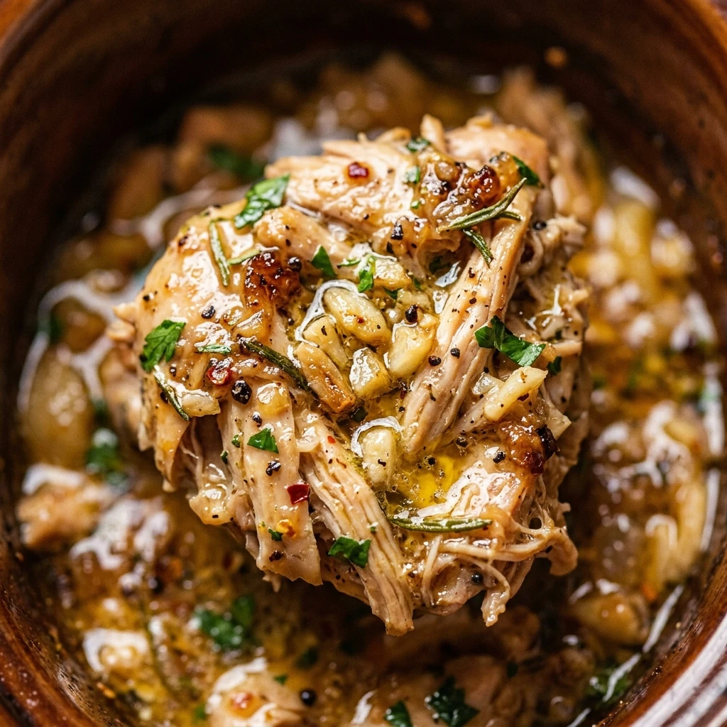 Crockpot Garlic Butter Chicken