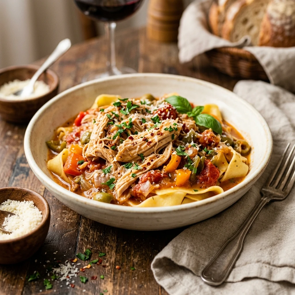 Crockpot Italian Chicken