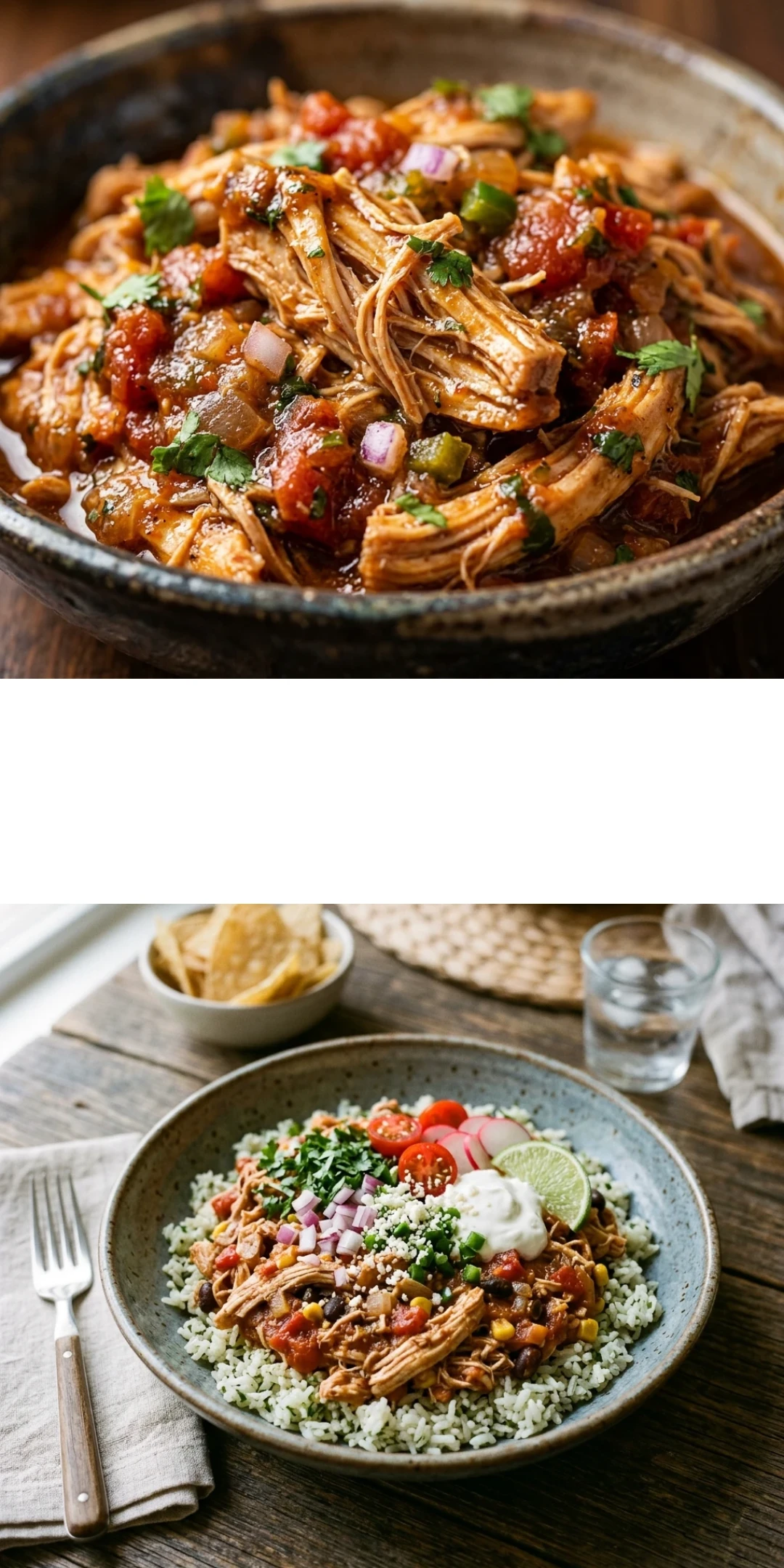 Crockpot Salsa Chicken