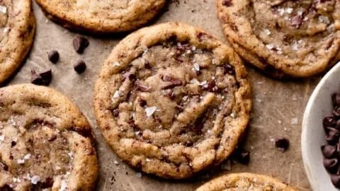 Delicious Espresso Chocolate Chip Cookies with rich chocolate and espresso flavor