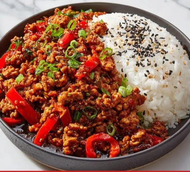 Firecracker Ground Chicken