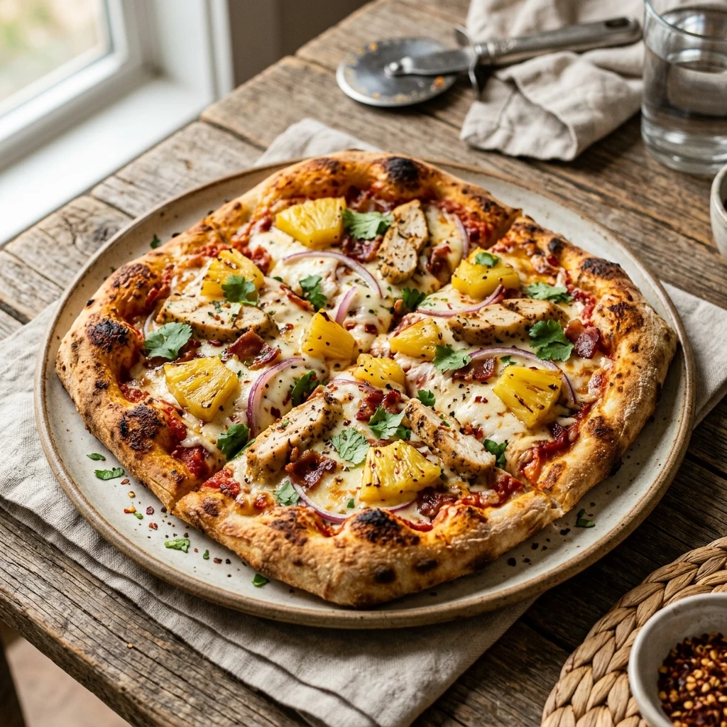 Hawaiian Chicken Pizza
