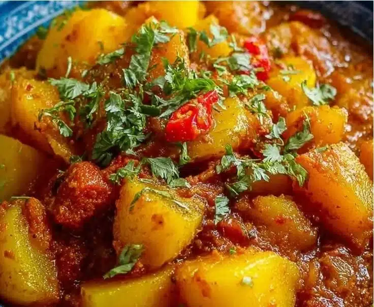 High-Protein Persian Potato Curry