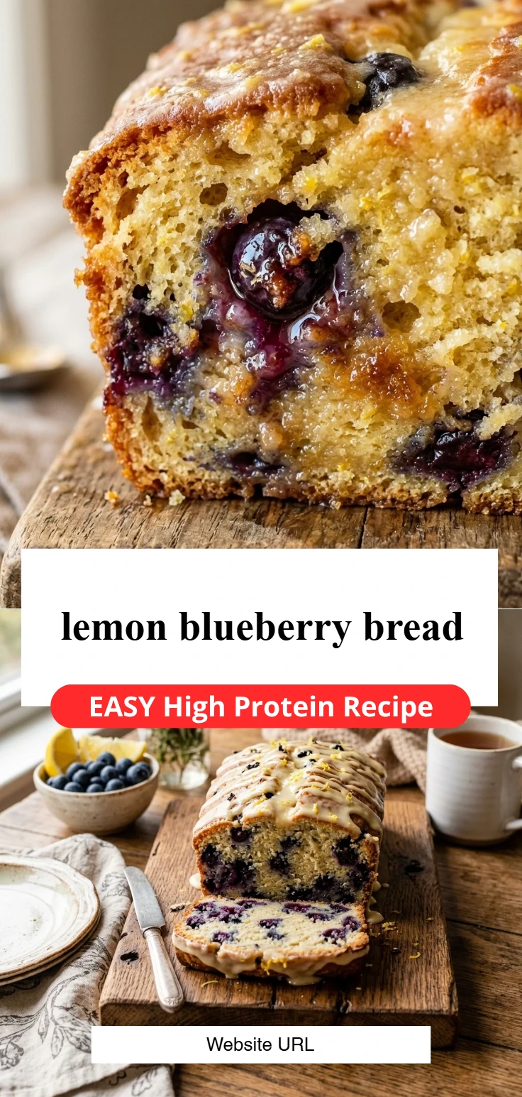 lemon blueberry bread