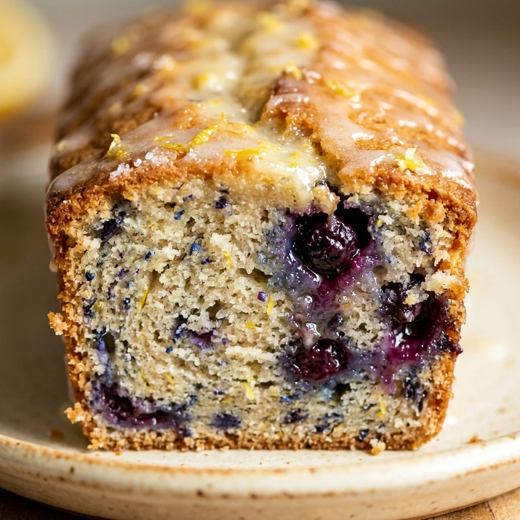 Lemon Blueberry Loaf Cake