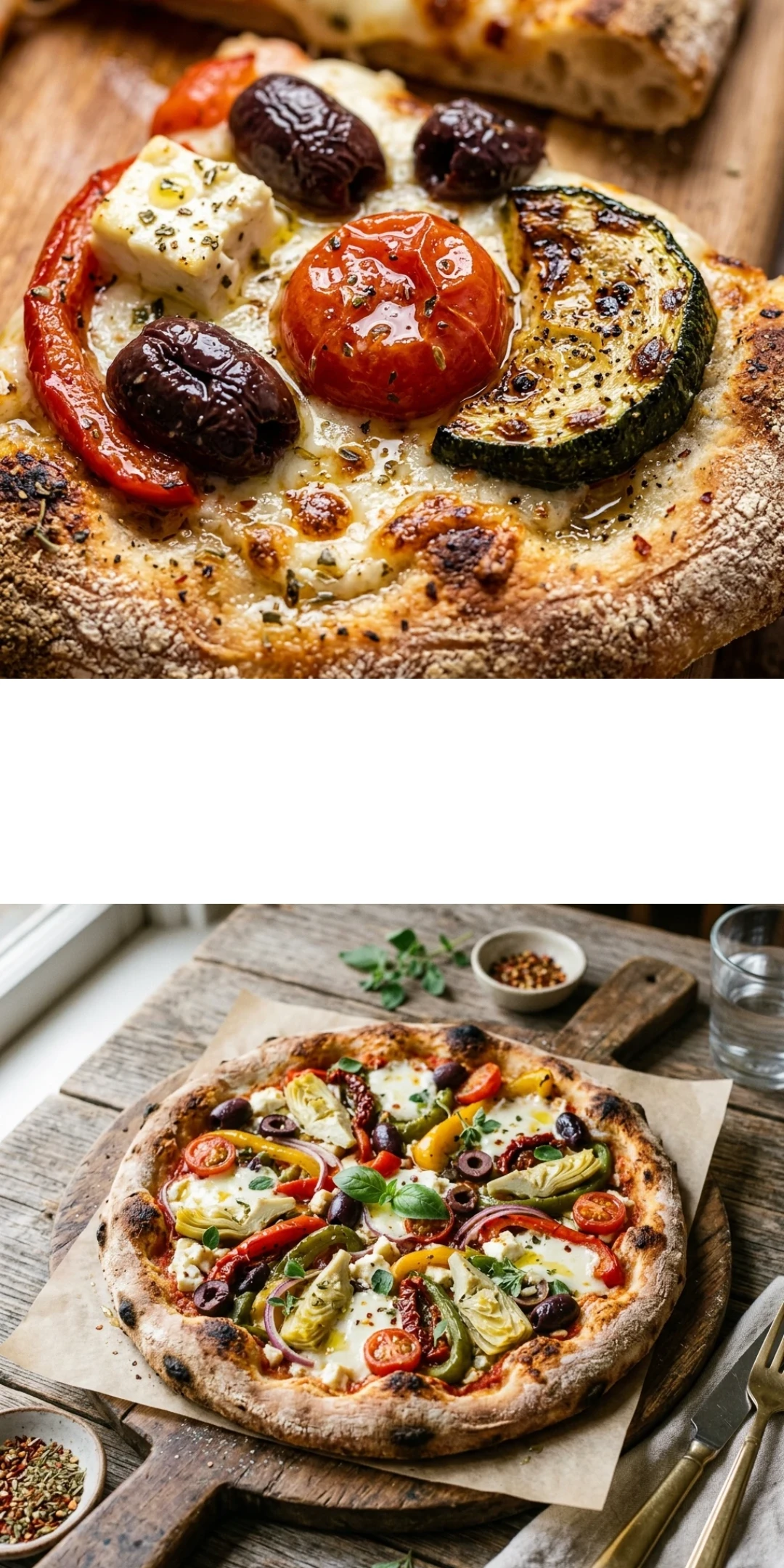 Mediterranean Veggie Pizza