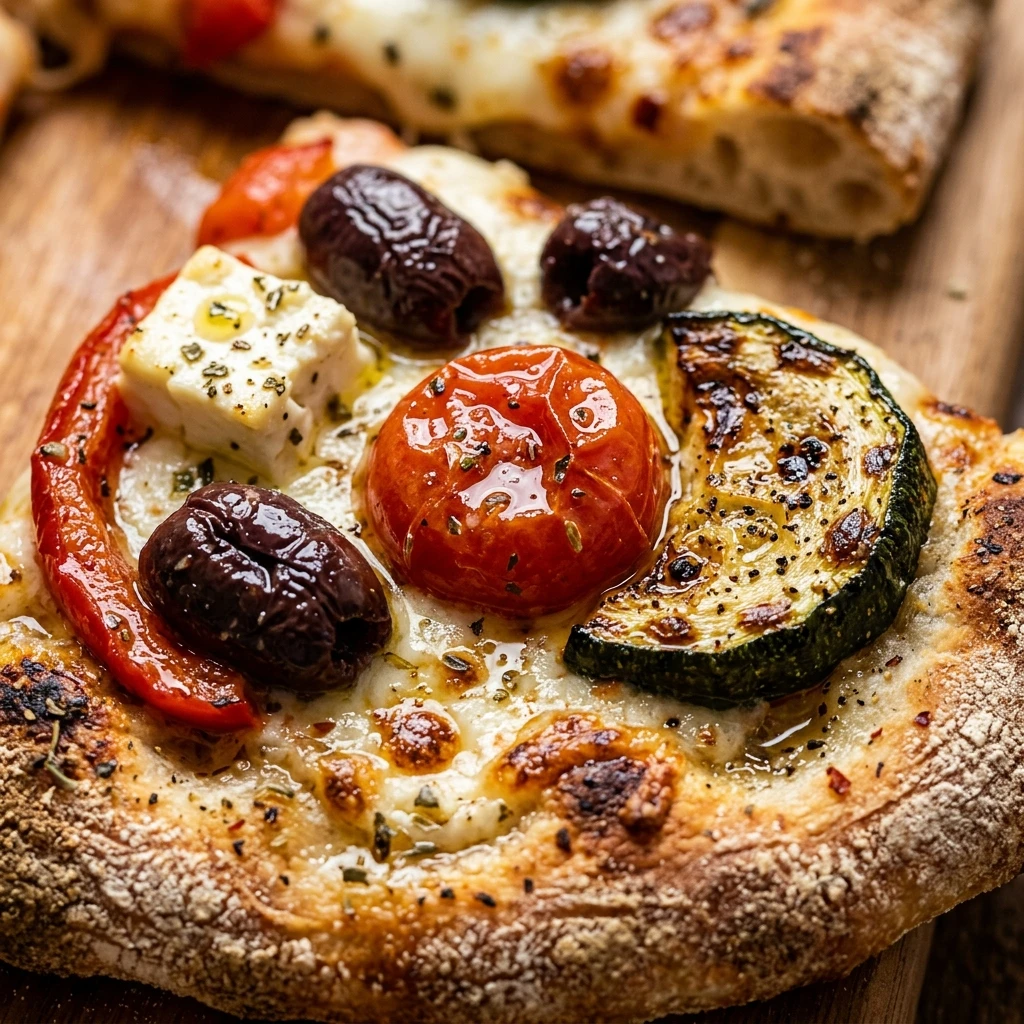 Mediterranean Veggie Pizza