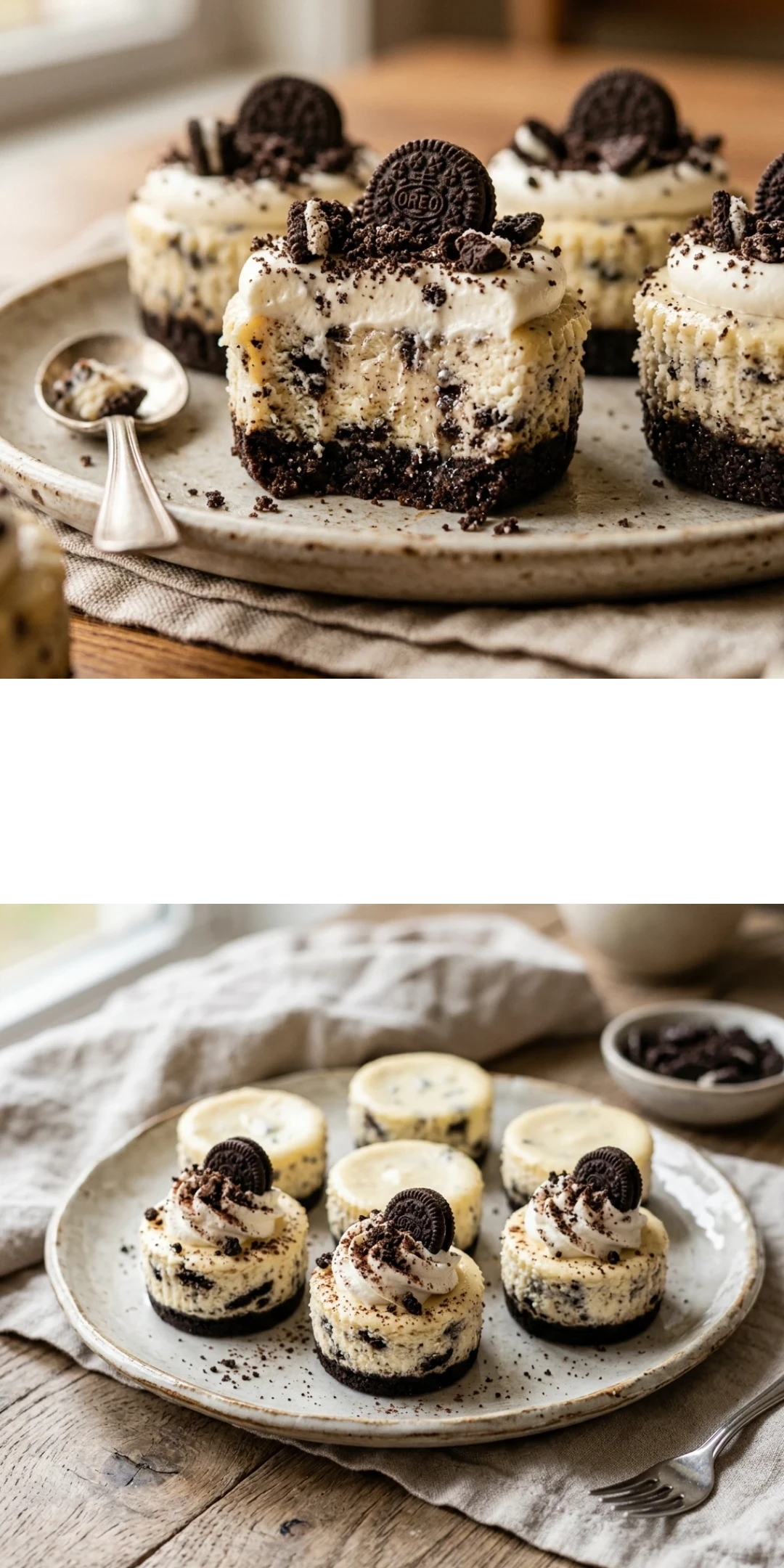 Mini Oreo Cheesecake Bites