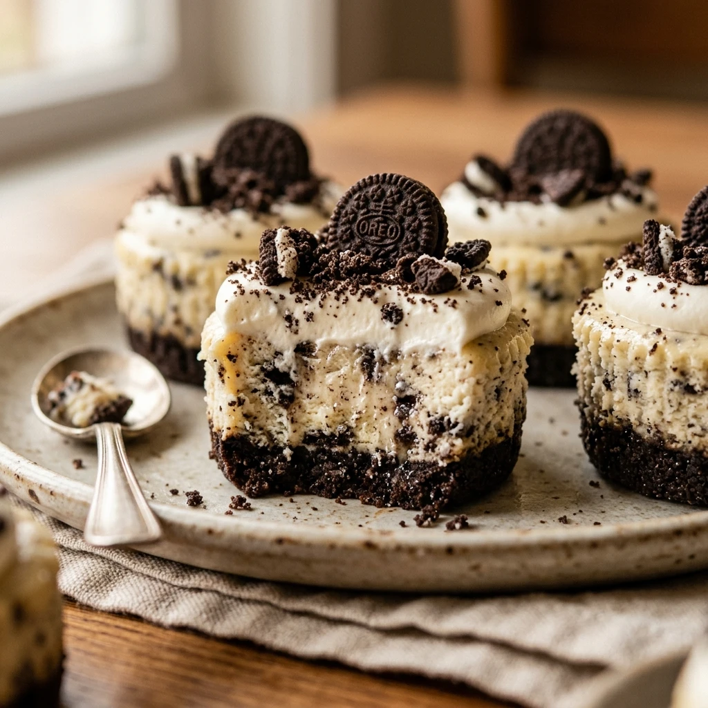 Mini Oreo Cheesecake Bites