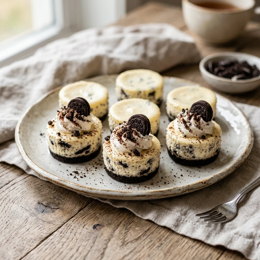 Mini Oreo Cheesecake Bites