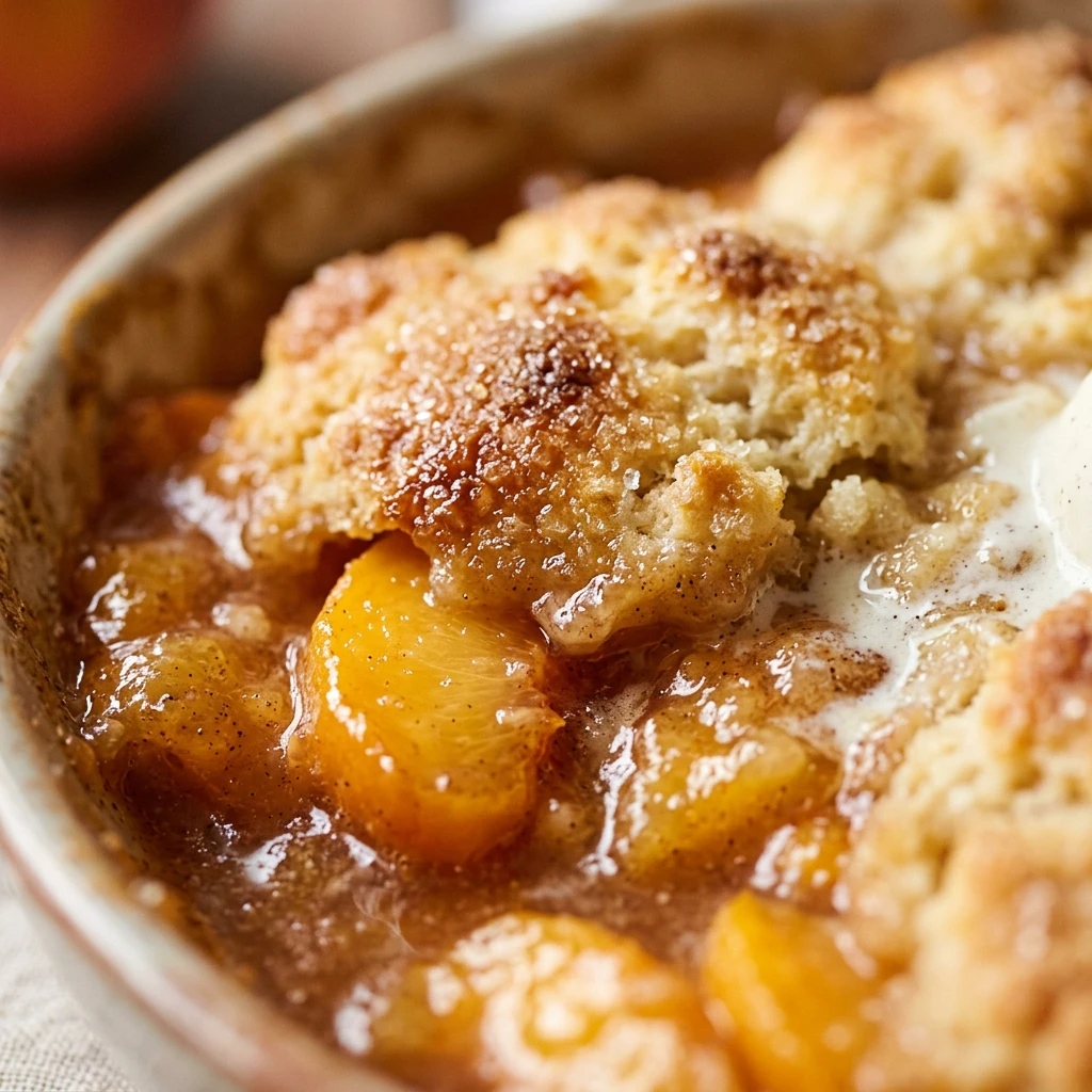 peach cobbler recipe