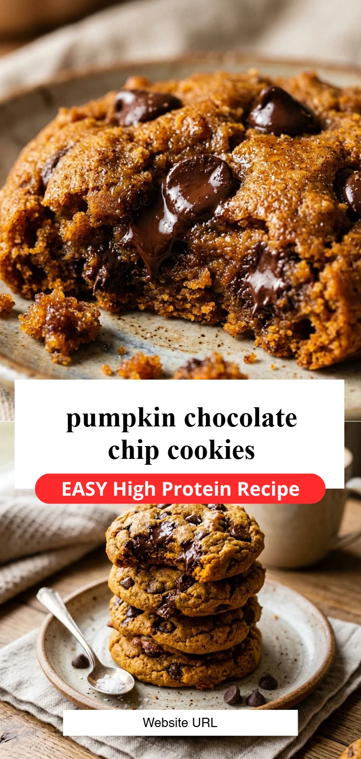 pumpkin chocolate chip cookies