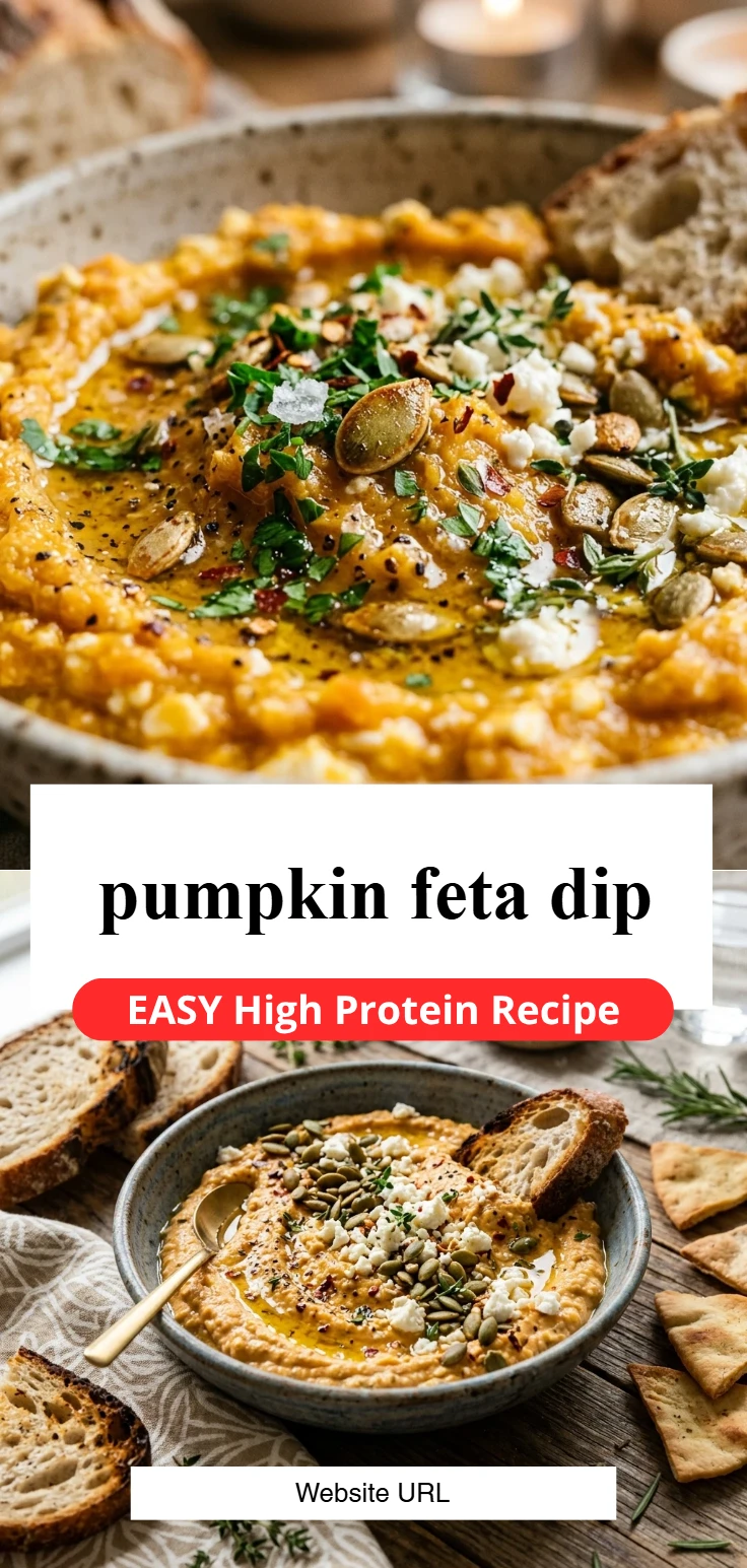 pumpkin feta dip