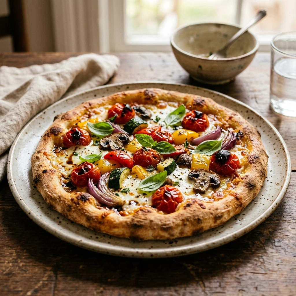 Roasted Vegetable Pizza